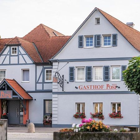 Hotel-Gasthof Neue Post Leutershausen  Zewnętrze zdjęcie