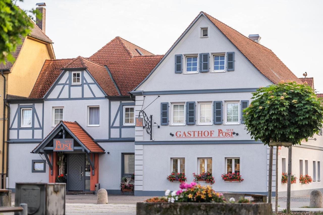 Hotel-Gasthof Neue Post Leutershausen  Zewnętrze zdjęcie